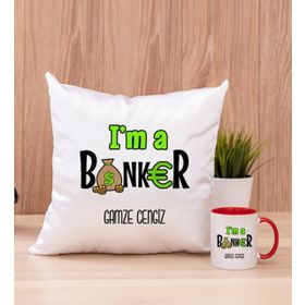 Bankacı Kırmızı Kupa Bardak