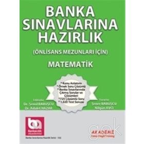 BANKACILIK SINAVLARINA HAZIRLIK LISE VE ÖNLİSANS MEZUNLARI İÇİN - KOMISYON