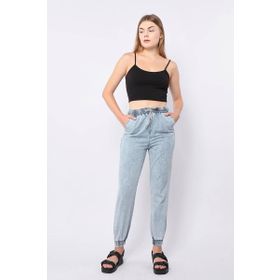 Banny Jeans Açık Mavi Kadın Lastikli Jogger Pantolon