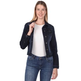 Banny Jeans Cep Detaylı Kadın Jean Ceket