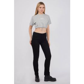 Banny Jeans Düşük Bel Kadın Siyah Jean Pantolon