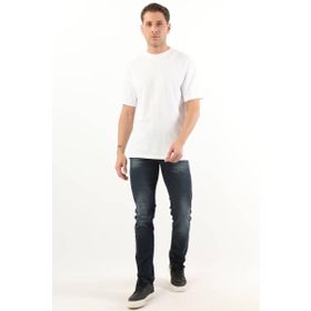 Banny Jeans Erkek Lacivert Orta Bel Taşlanmış Jean Pantolon