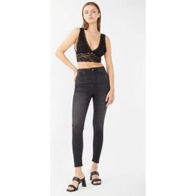 Banny Jeans Kadın Antrasit Süper Skinny Fit Jean Pantolon