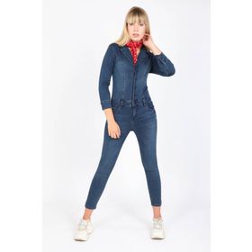 Banny Jeans Kadın Koyu Lacivert Jean Tulum
