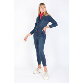 Banny Jeans Kadın Koyu Lacivert Jean Tulum