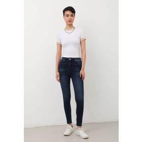 Banny Jeans Kadın Koyu Mavi Dar Kesim Jean Pantolon