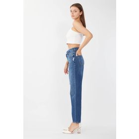 Banny Jeans Kadın Koyu Mavi Jean Pantolon