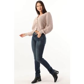 Banny Jeans Kadın Lacivert Orta Bel Jean Pantolon