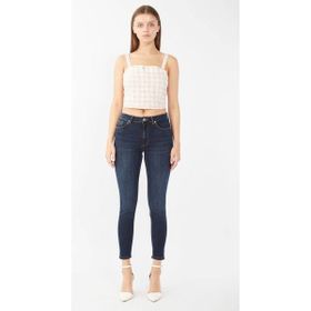 Banny Jeans Koyu Lacivert Kadın Skinny Fit Esnek Pantolon