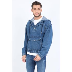 Banny Jeans Koyu Mavi Erkek Jean Sweatshirt