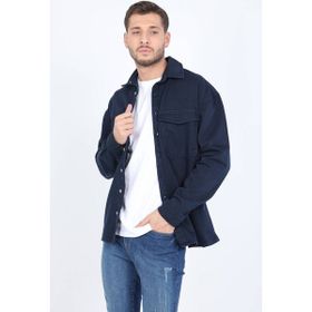 Banny Jeans Lacivert Erkek Oversize Jean Gömlek