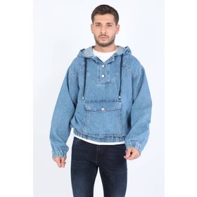Banny Jeans Mavi Erkek Jean Sweatshirt