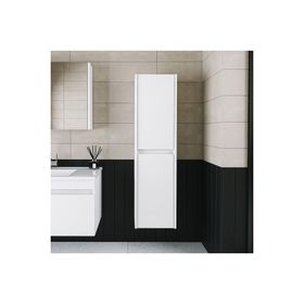Banos Roomart BD2 Mat Beyaz 130 x 35 cm Banyo Dolabı