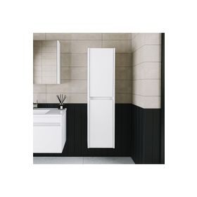 Banos Roomart BD2 Mat Beyaz 130 x 35 cm Banyo Dolabı