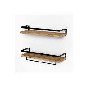 Banos RT4 Metal Çerçeveli Baharatlık Çok Amaçlı Banyo ve Beyaz Mutfak Duvar Rafı