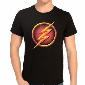 Bant Giyim Flash Siyah Erkek T-shirt