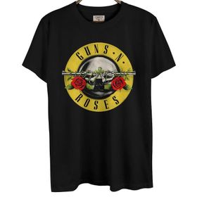 Bant Giyim Guns N' Roses Siyah Erkek T-shirt