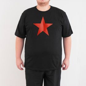 Bant Giyim Kızılyıldız Siyah Erkek T-shirt
