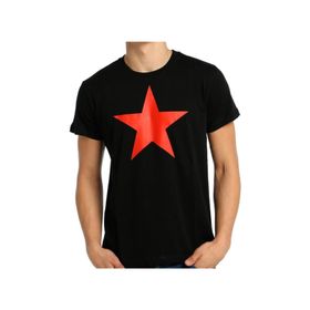 Bant Giyim Kızılyıldız Siyah Erkek T-shirt