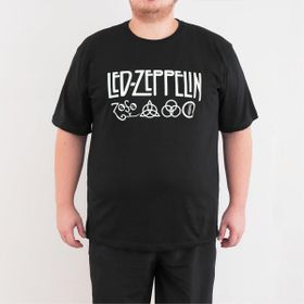 Bant Giyim Led Zeppelin Siyah Erkek T-shirt