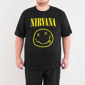 Bant Giyim Nirvana Siyah Erkek T-shirt