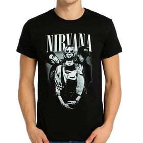 Bant Giyim Nirvana Siyah Erkek T-shirt
