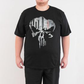 Bant Giyim The Punisher Siyah Erkek T-shirt
