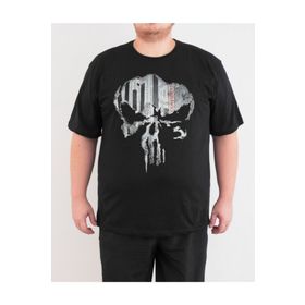 Bant Giyim The Punisher Siyah Erkek T-shirt