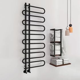 Banyocu 600x1400 Mat Siyah Zante Dekoratif Havlupan