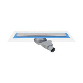 BanyoLine Sukar Line 2 Plain 50 cm Izgaralı Duş Kanalı