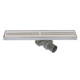 BanyoLine Sukar Line 4e Cube 50 cm Izgaralı Krom Duş Kanalı