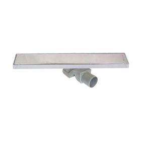 BanyoLine Sukar Line 4e Plain 20 cm Izgaralı Krom Duş Kanalı