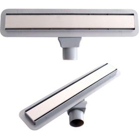 BanyoLine Sukar Line 4s Plain 60 cm Izgaralı Krom Duş Kanalı
