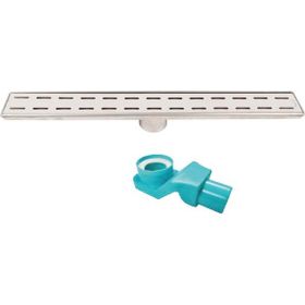BanyoLine Sukar Line 6 Slot 60 cm Izgaralı Krom Duş Kanalı