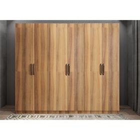 Baramolife GALE5 Eko Life 6 Kapaklı Ceviz 270 cm Gardrop