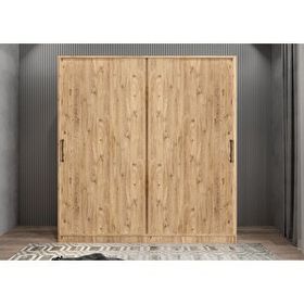 Baramolife GRLE4 Eko Life Sürgülü Çam 160 cm Gardrop