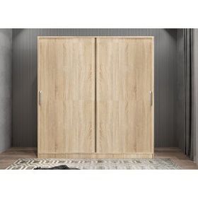 Baramolife GRLE5 Eko Life Sürgülü Meşe 160 cm Gardrop