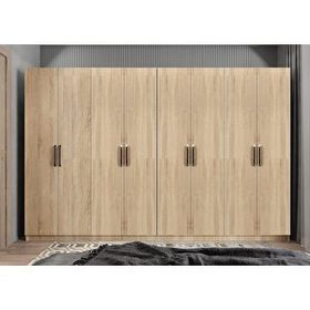 Baramolife GSBE5 Eko Sekiz Kapaklı Meşe 360 cm Gardrop