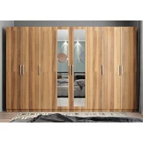 Baramolife GSL5 Life Sekiz Kapaklı Ceviz 280 cm Gardrop