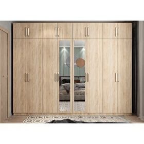 Baramolife GSS4 Süper Sekiz Kapaklı Meşe 360 cm Gardrop