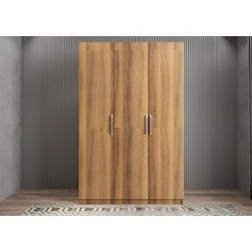Baramolife GUB5 Bar Üç Kapaklı Ceviz 120 cm Gardrop