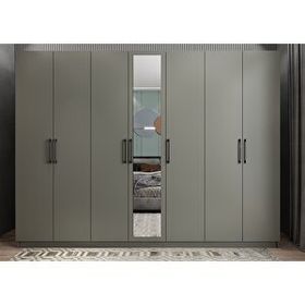 Baramolife GYL2 Life Yedi Kapaklı Antrasit 315 cm Gardrop