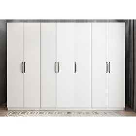 Baramolife GYLE1 Life Eko Yedi Kapaklı Beyaz 315 cm Gardrop