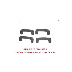 Baran 039 Clio Gri Tavan El Tutamağı Kolçağı