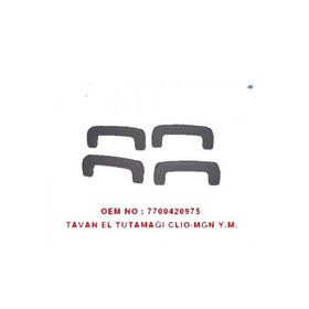 Baran 039 Clio Gri Tavan El Tutamağı Kolçağı