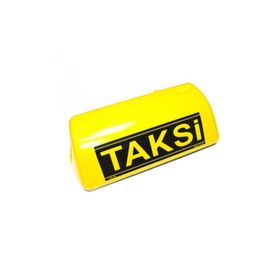 Baran 180 Mıknatıslı Sarı Taksi Levhası