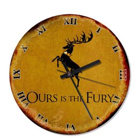 Baratheon Game Of Thrones Mutafak Tipi Duvar Saati