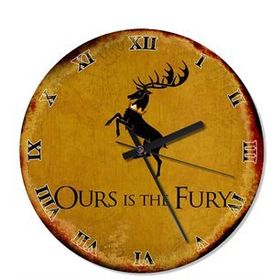 Baratheon Game Of Thrones Mutafak Tipi Duvar Saati