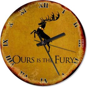 Baratheon Game Of Thrones Mutafak Tipi Duvar Saati