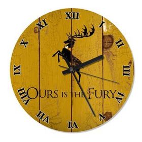 Baratheon Game Of Thrones Özel Tasarım Duvar Saati